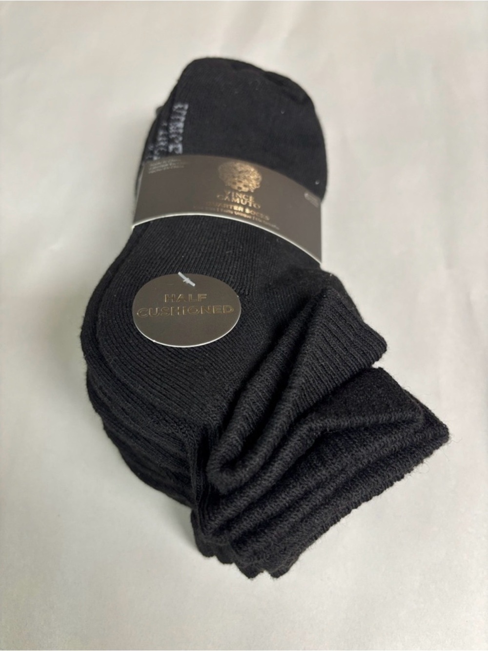 New Vince Camuto Socks Women’s 6 Pair Black Quarter Casual Athletic Activewear - Picture 2 of 12